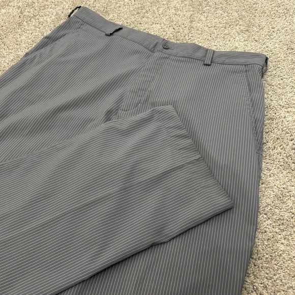 Nike Other - Nike Golf Pants 34x32 Grey Pinstripe Dri-FIT Performance Trousers Performance